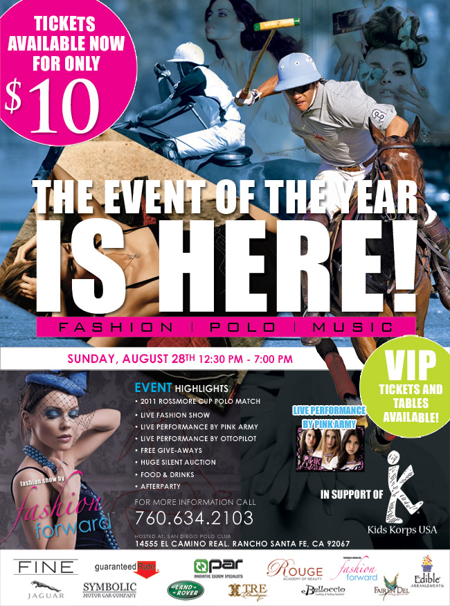 San Diego Polo & FINE Magazine present the USPA Rossmore Cup